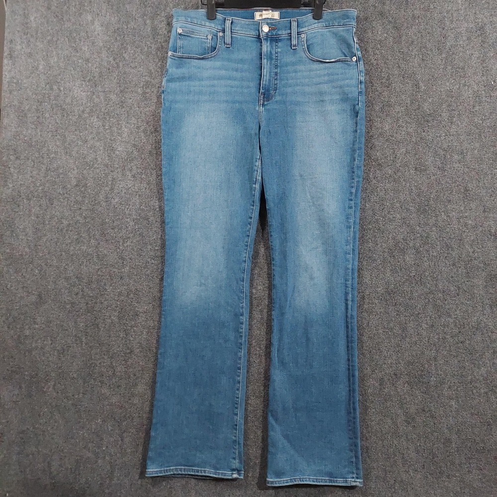 Madewell Kick Out Full-Length Bootcut Jeans Womens 31T Tall Medium Wash 34x34